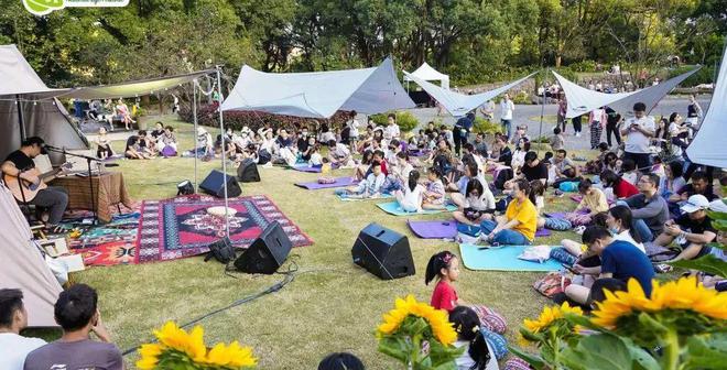 PG电子(中国)官方网站长三角第五届帐篷露营节开票快来辰山植物园享受假期！(图2)